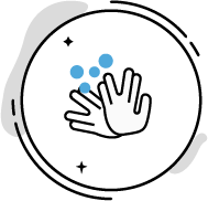 Escape Room San Antonio washing hands icon